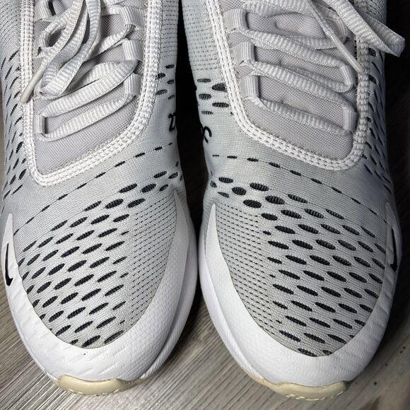 Nike Air Max 270 Low White And Black Womens Size 9 - Picture 15 of 16